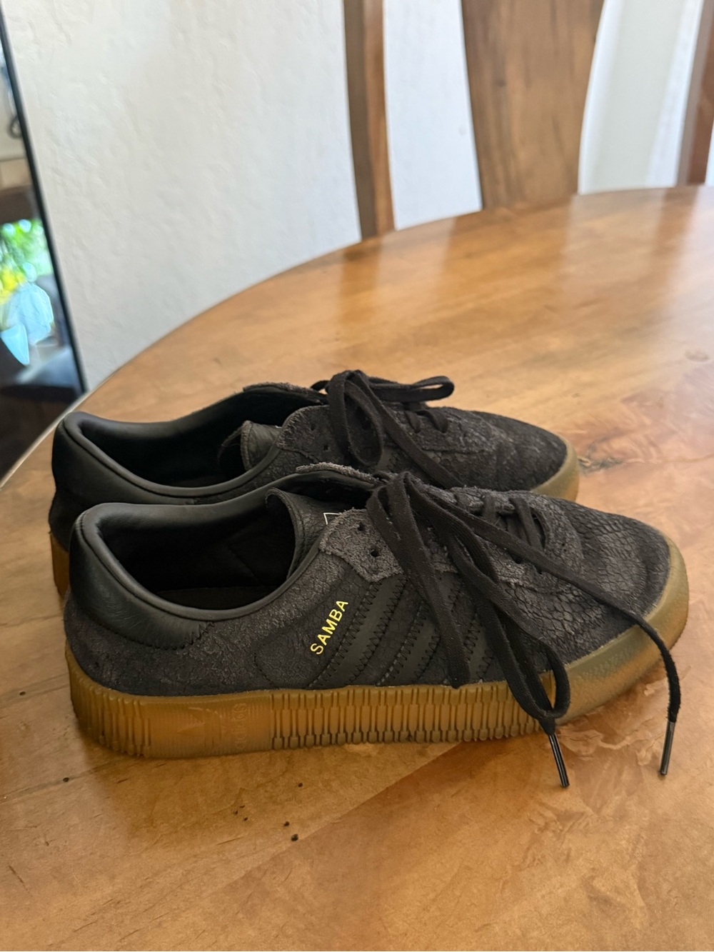 Adidas Samba Black Gum Sneakers